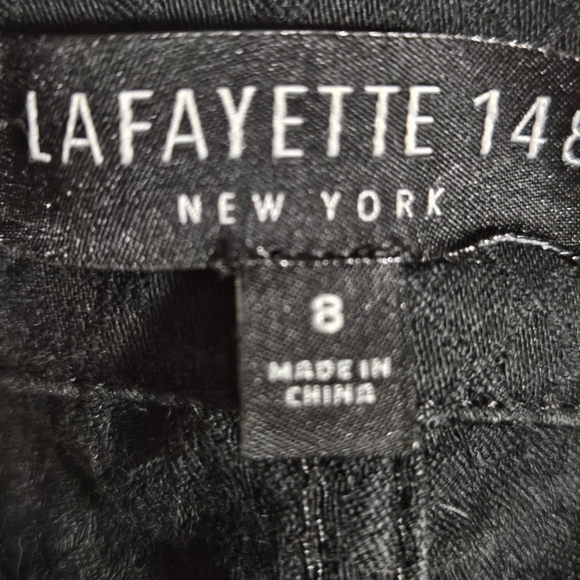 Lafayette 148 textured jeans size 8 - Picture 9 of 13